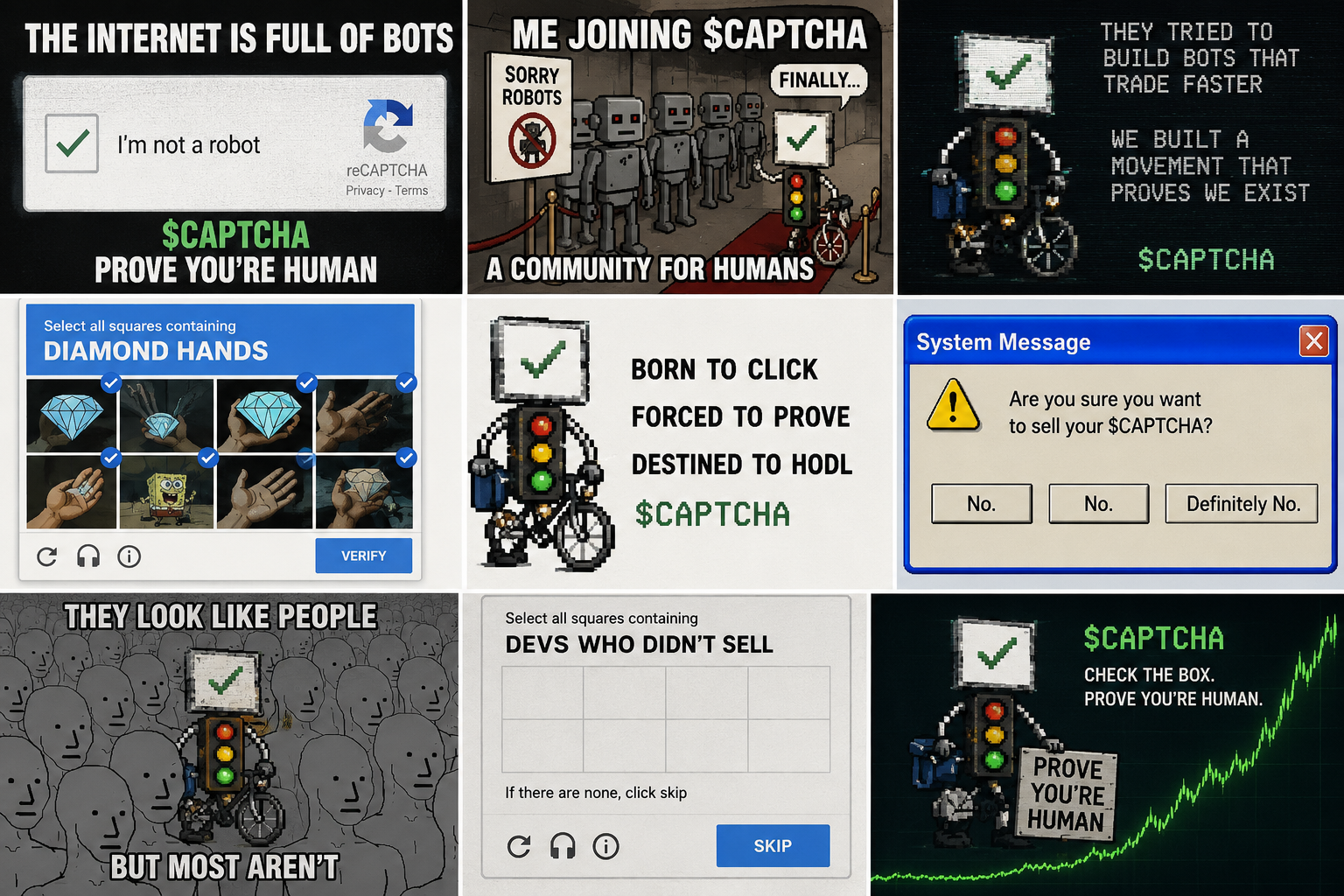 $CAPTCHA meme collection